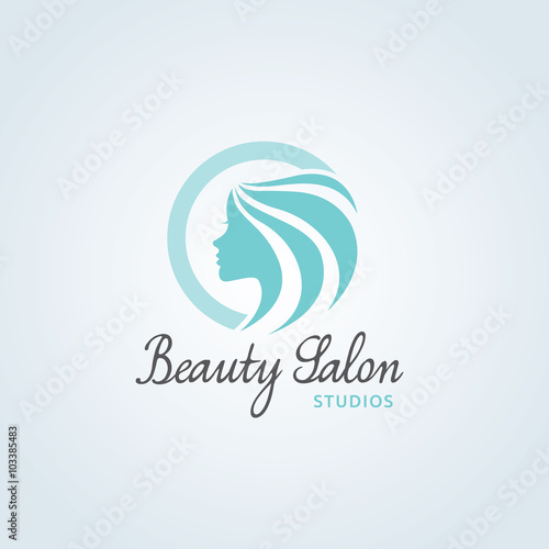 Beauty logo Natural care logo salon logo women logo Feminine Logo vector logo template