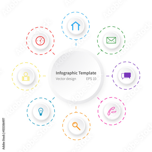 infographic template design