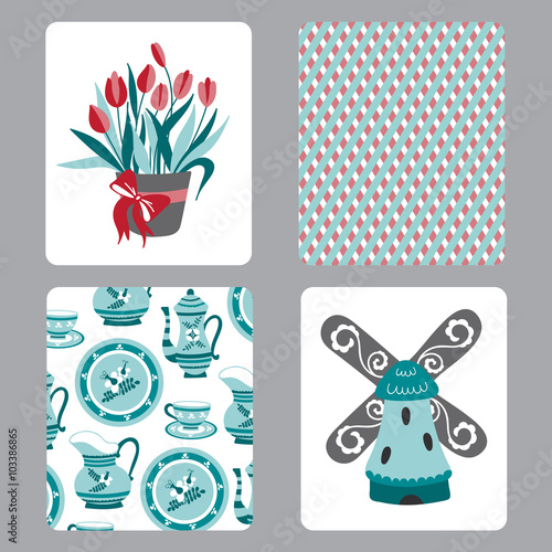 Netherlands set of cards