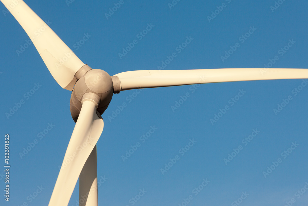 close up of a wind turbine close up of a wind turbine