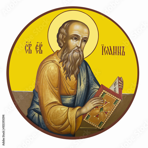 Canvas-taulu holy Evangelist John the Theologian