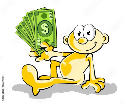 Money in hand