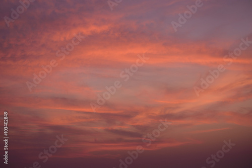 bright sunset sky background © bunwit