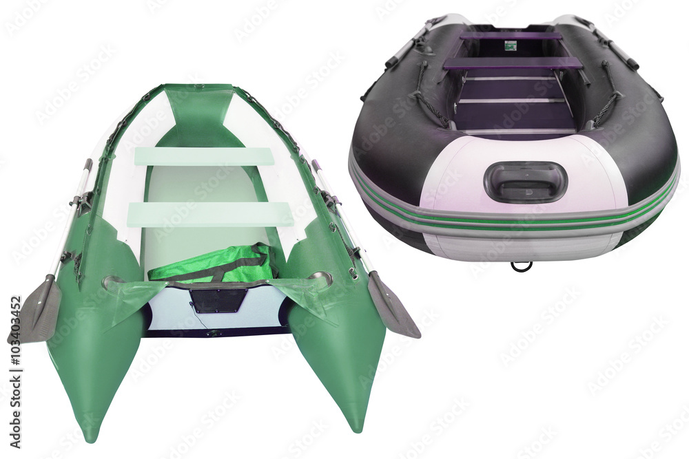 Naklejka premium nflatable boat