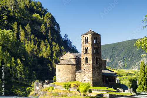 Romanesque church in Andorra photo