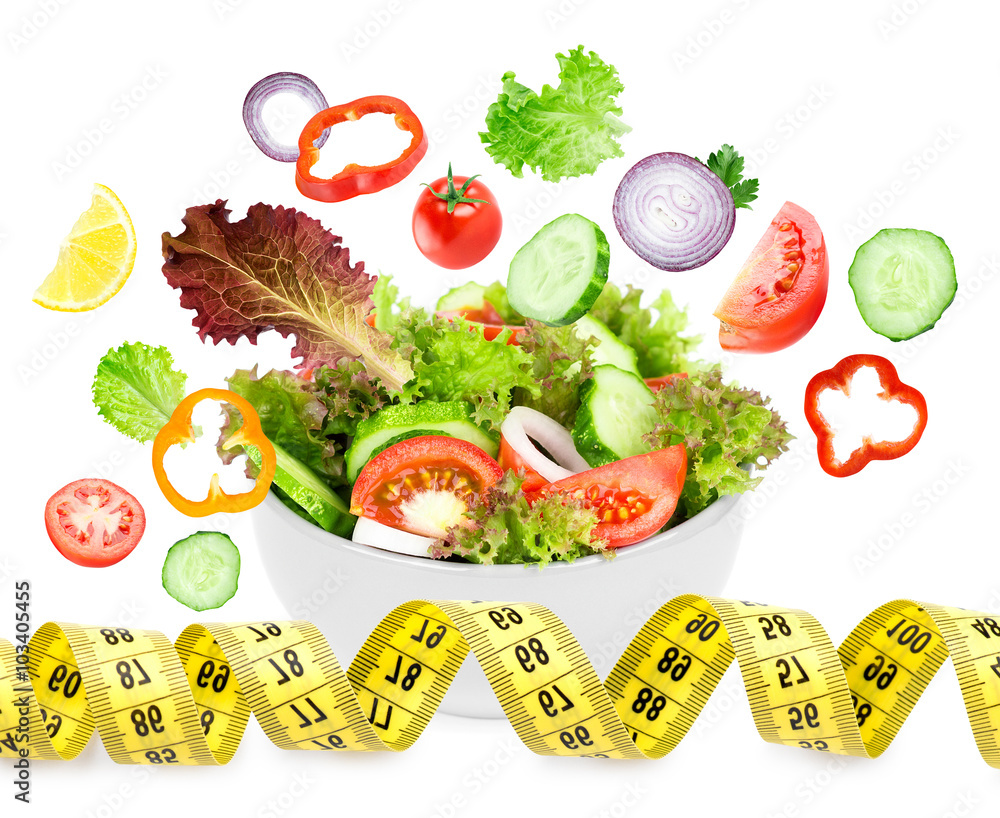 Fresh vegetable salad Fresh vegetable salad