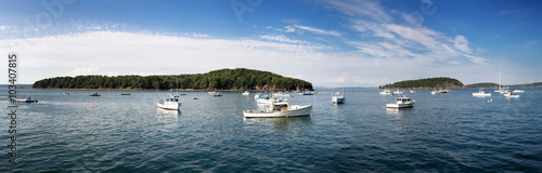 Bar Harbor panorama