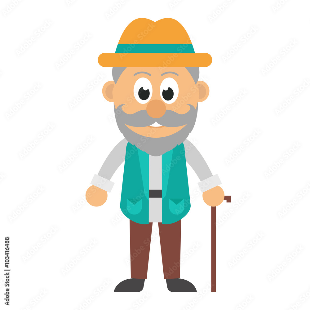 old man with a beard old man with a beard