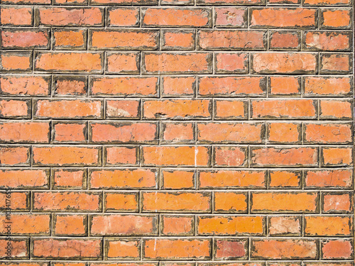 old vintage brick wall texture