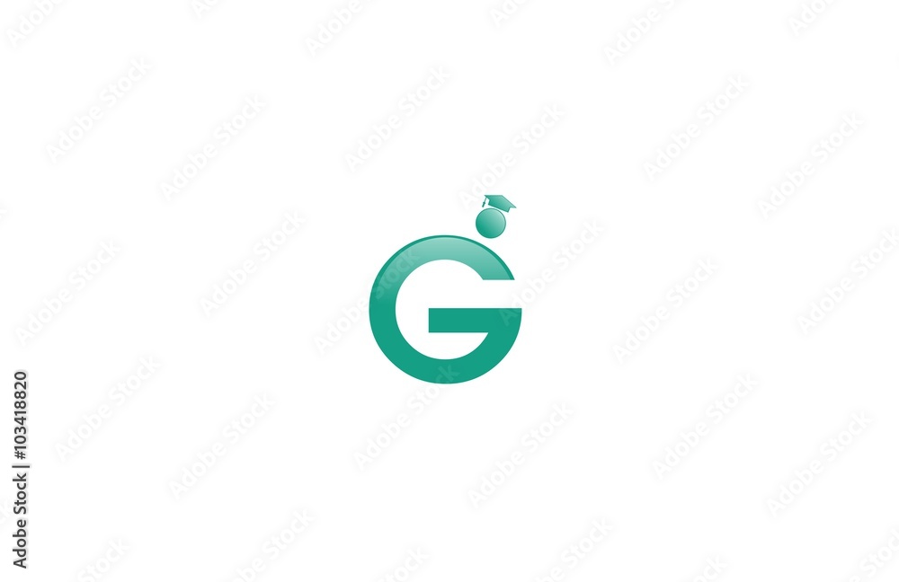 letter g academy logo letter g academy logo