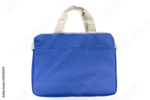 bag on the white background