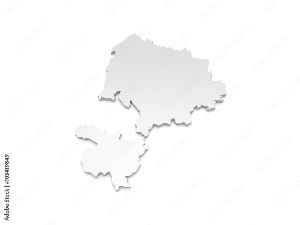 3D Karte Baden-Württemberg - Karlsruhe 3D Karte Baden-Württemberg - Karlsruhe