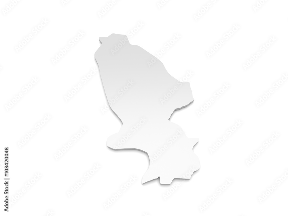 3D Karte Baden-Württemberg - Mannheim 3D Karte Baden-Württemberg - Mannheim