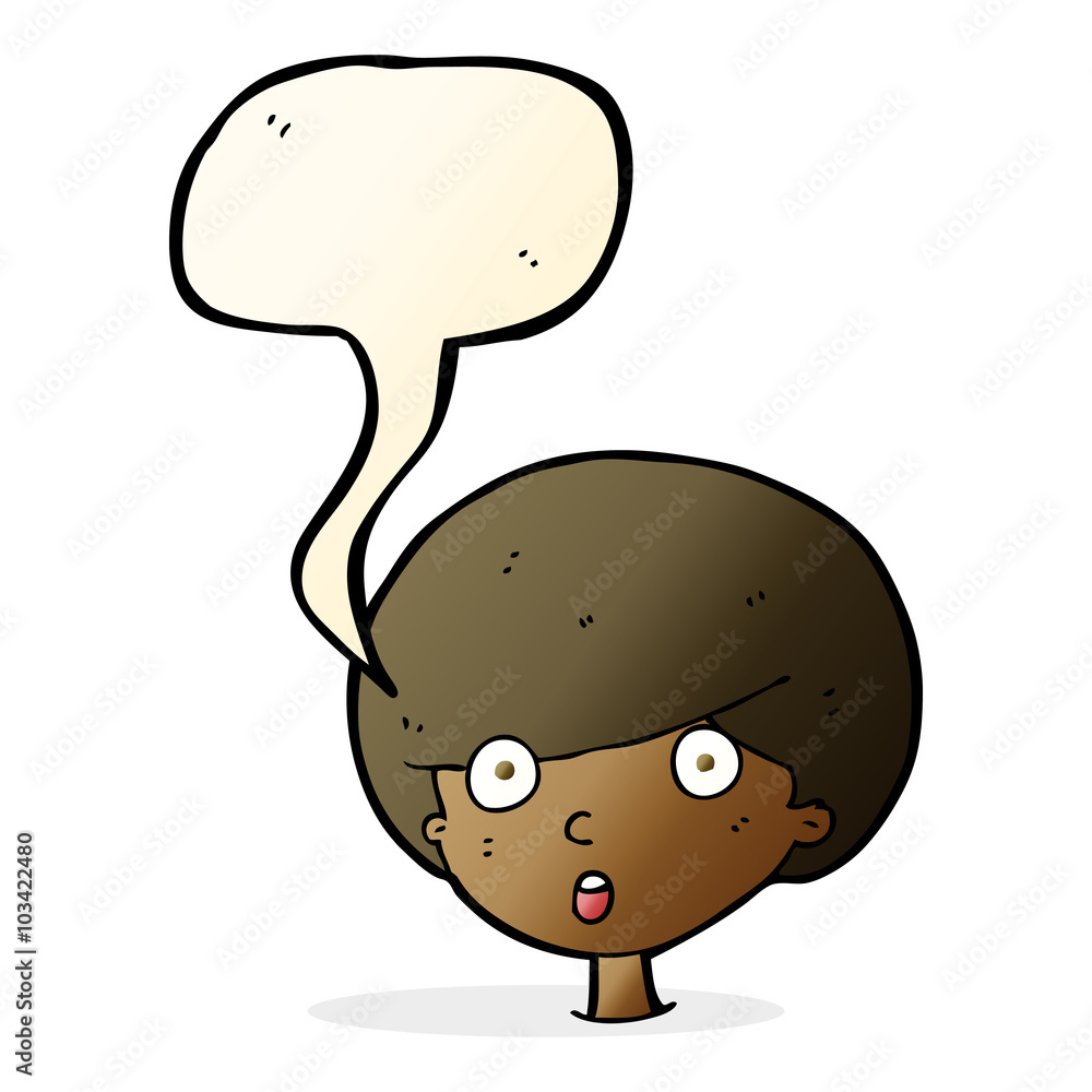 cartoon surprised boy with speech bubble cartoon surprised boy with speech bubble