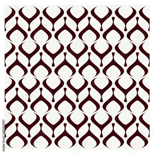 Seamless background from a vector ornament Fashionable modern wa