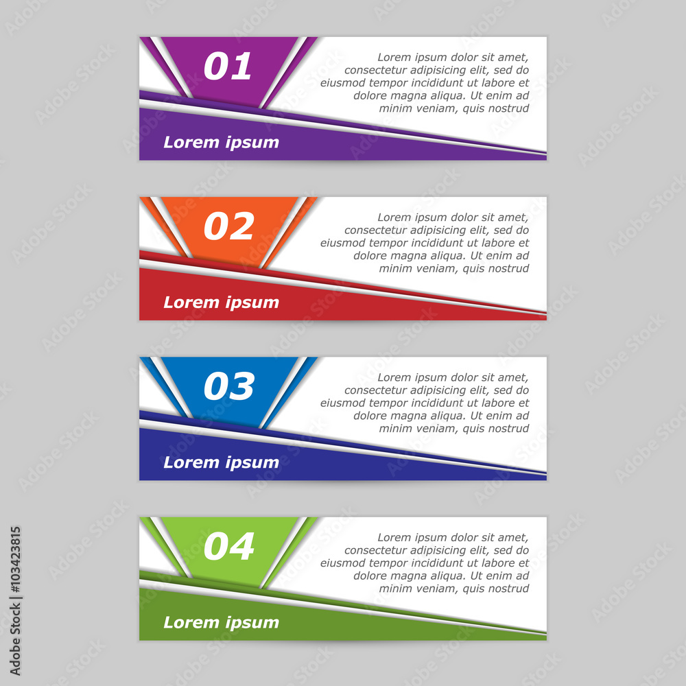 Vector infographics template Vector infographics template