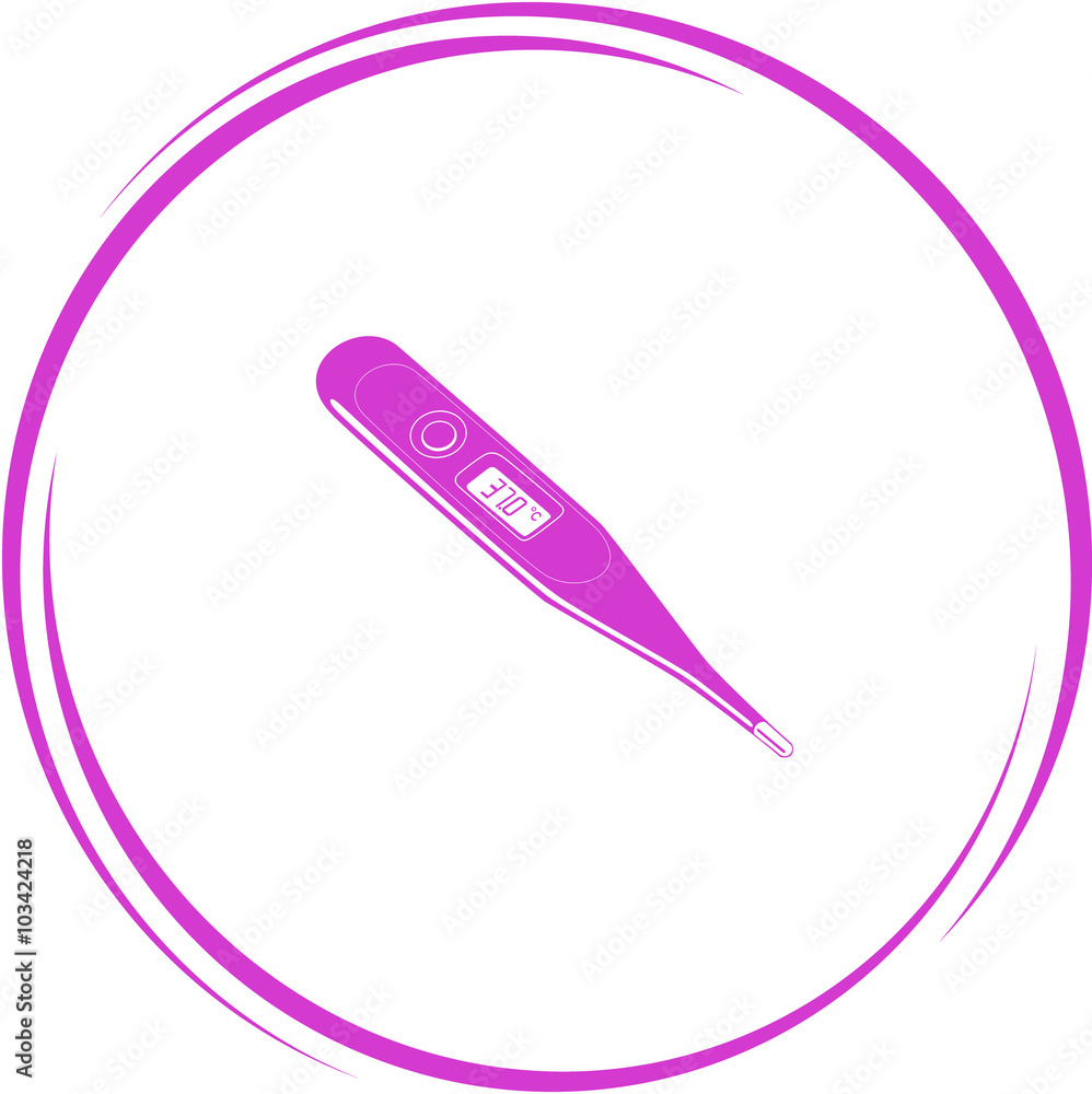 thermometer. thermometer.