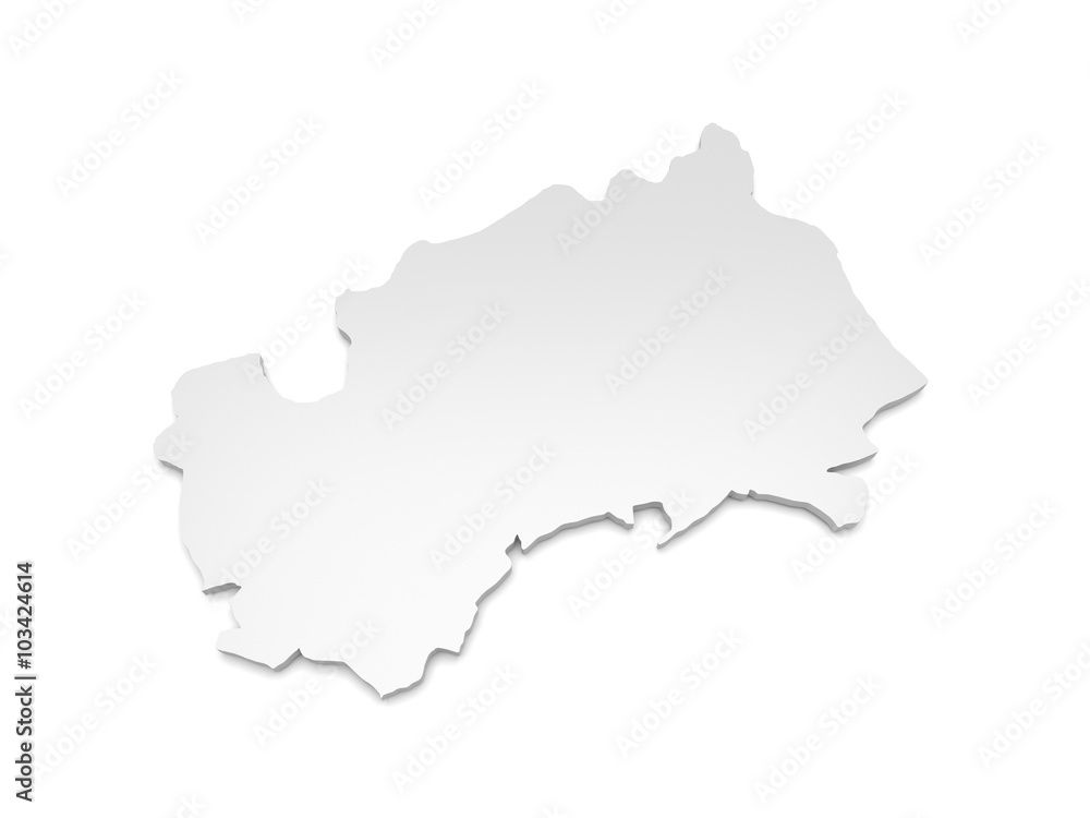 3D Karte Rheinland-Pfalz - Ahrweiler
