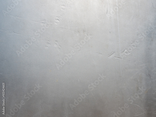 silver paint on aged metal texture surface