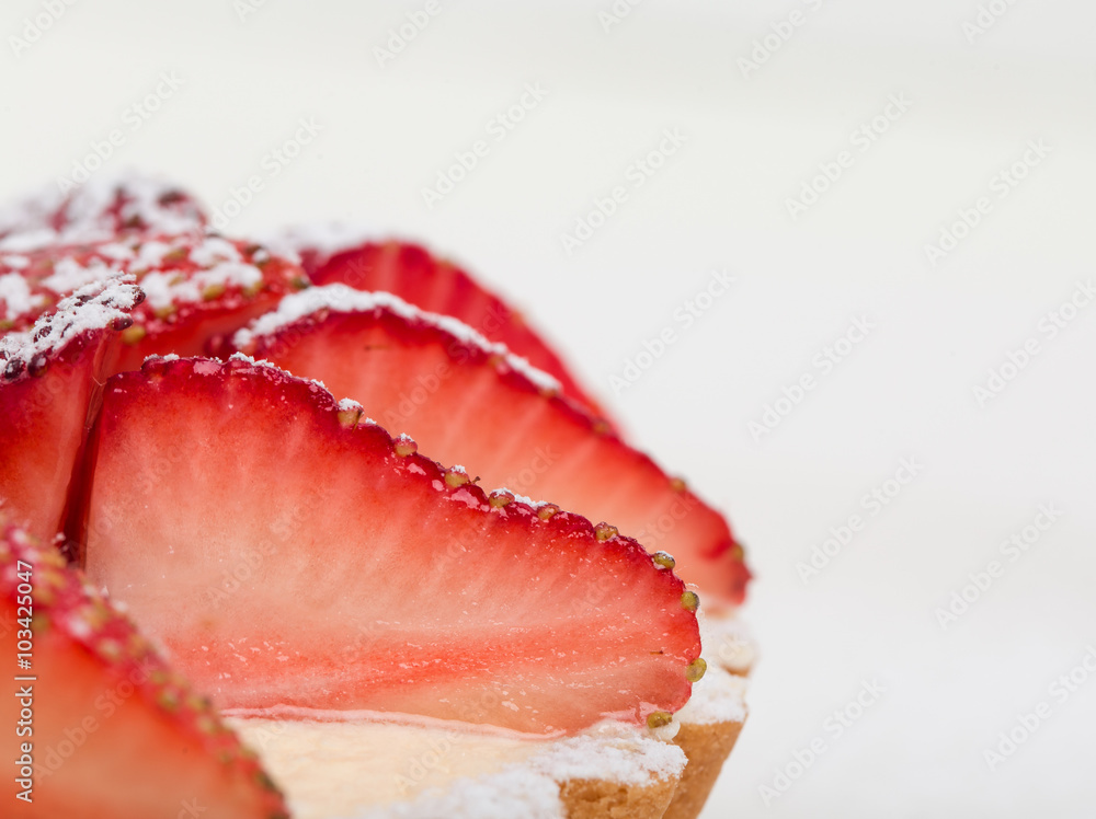 Delicious strawberry shortcake with whipped cream. Delicious strawberry shortcake with whipped cream.