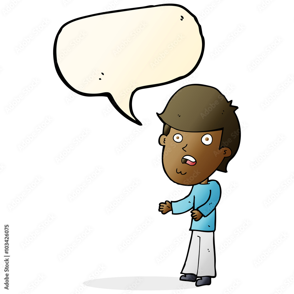 cartoon shocked man with speech bubble cartoon shocked man with speech bubble