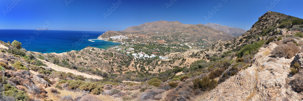 Panoramafoto Südküste Insel Kreta