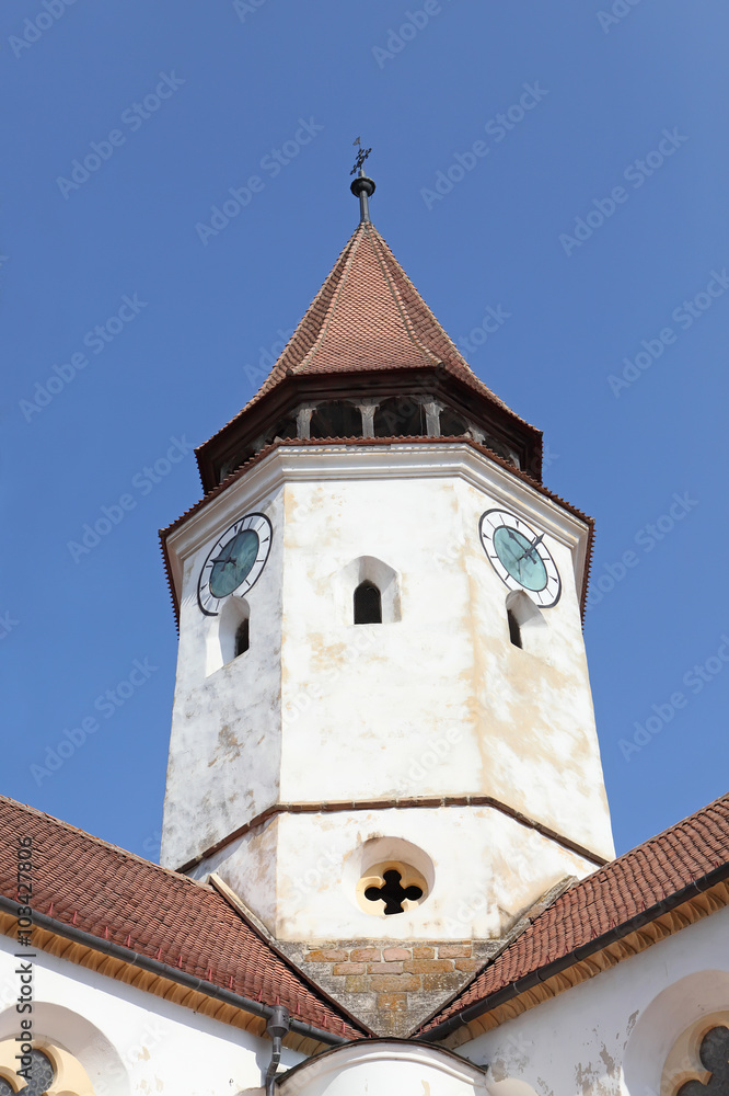 Prejmer fortress was founded by Teutonic knights in Brasov county, Romania