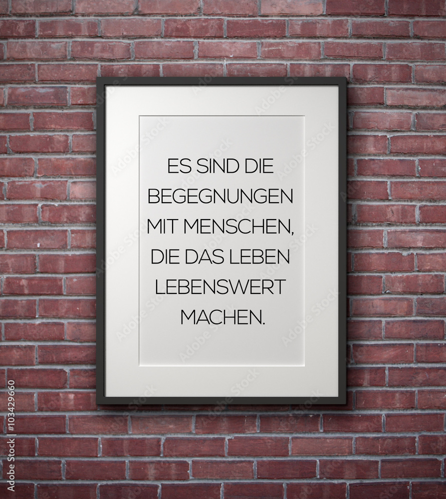 Inspirierend Motivierungszitat auf Bilderrahmen Inspirierend Motivierungszitat auf Bilderrahmen