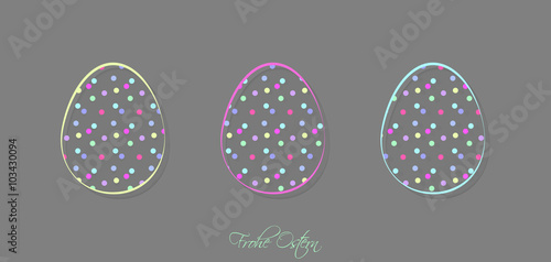 Ostereier - Frohe Ostern