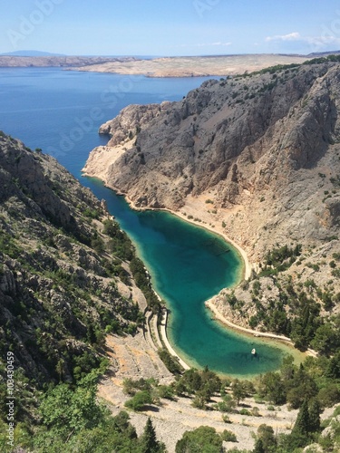 Zavratnica bay in Croatia photo