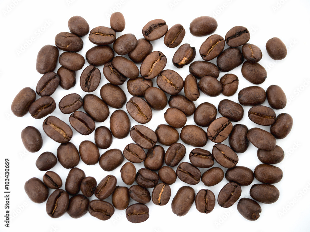 Naklejka premium Kaffeebohnen