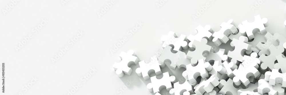 Jigsaw background, conceptual 3d illustration, teamwork and corporate theme Jigsaw background, conceptual 3d illustration, teamwork and corporate theme
