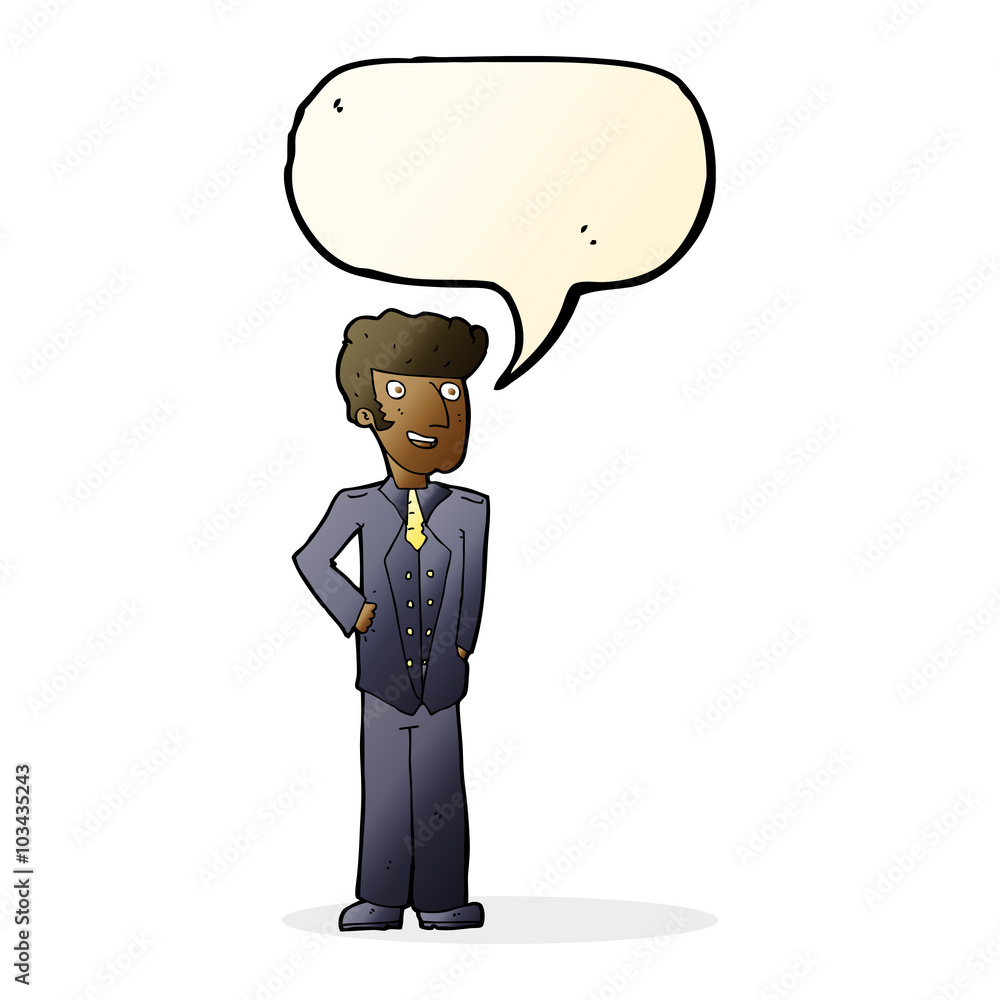 cartoon upperclass man with speech bubble cartoon upperclass man with speech bubble