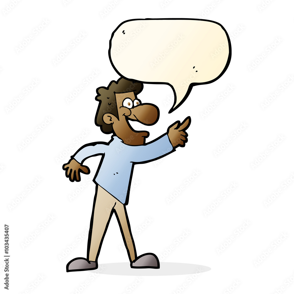 cartoon man pointing and laughing with speech bubble cartoon man pointing and laughing with speech bubble