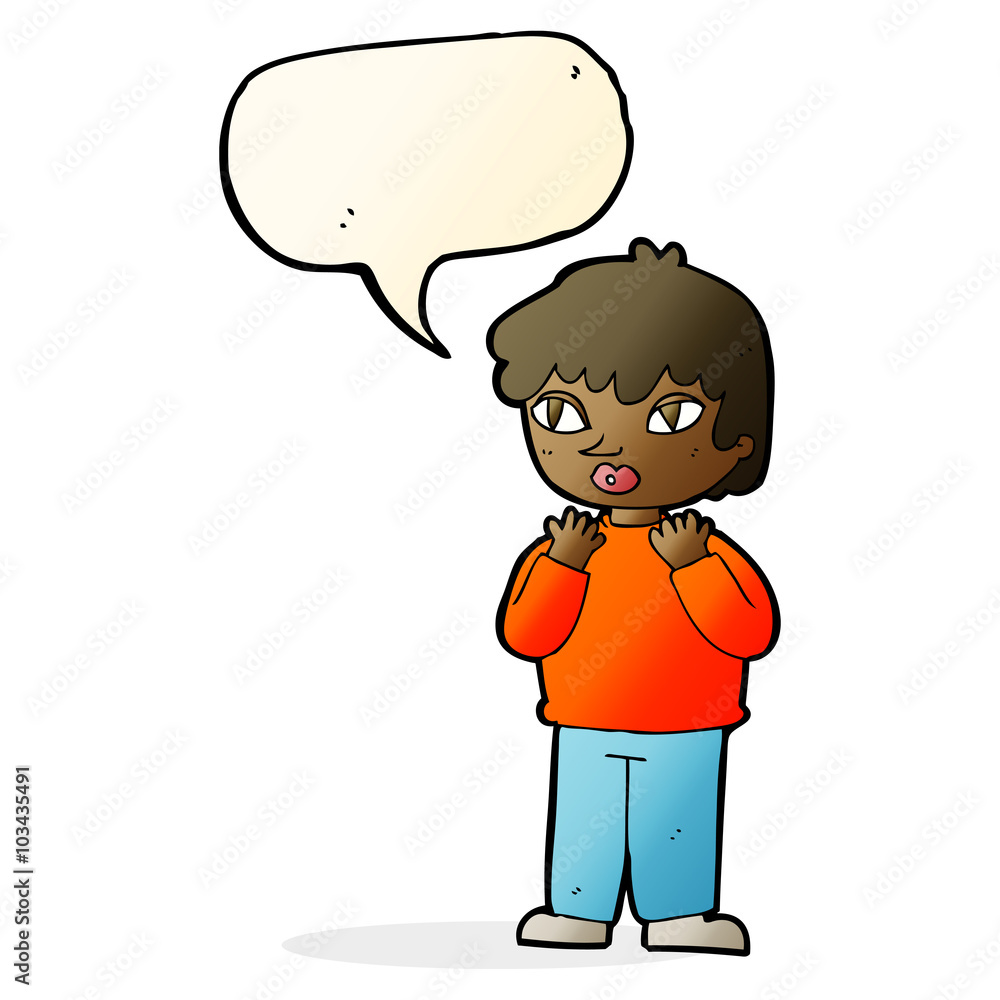 cartoon worried person with speech bubble cartoon worried person with speech bubble