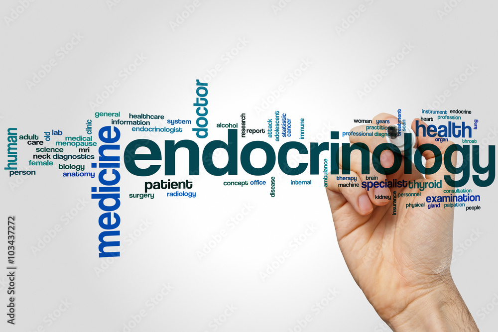 Endocrinology word cloud Endocrinology word cloud