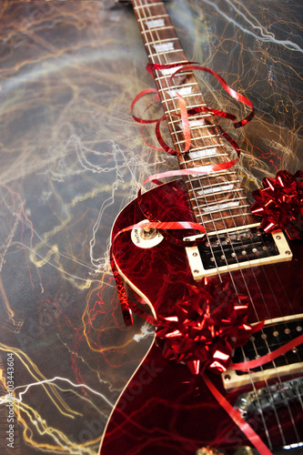 Electric guitar as a present