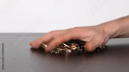 Concept of receiving stolen goods, pawn shop, loan. microcredit