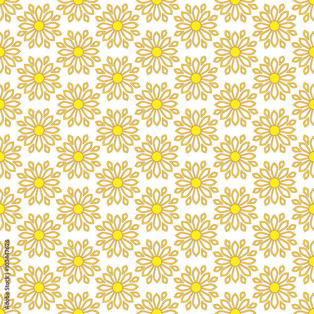 Cute seamless pattern of sun. Doodle hand drawn style . Cute seamless pattern of sun. Doodle hand drawn style .