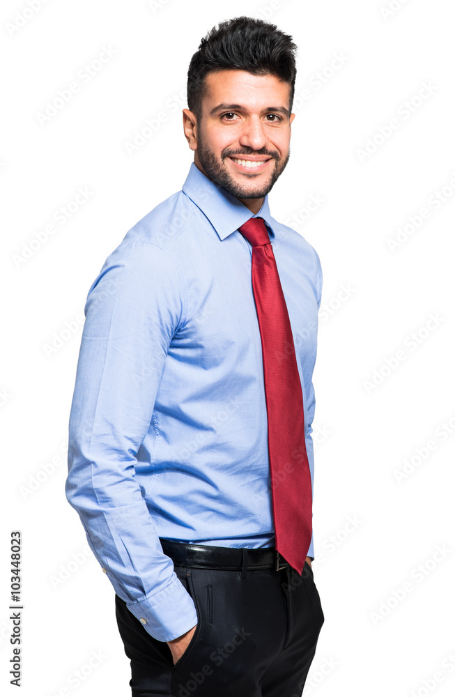 Confident young businessman Confident young businessman