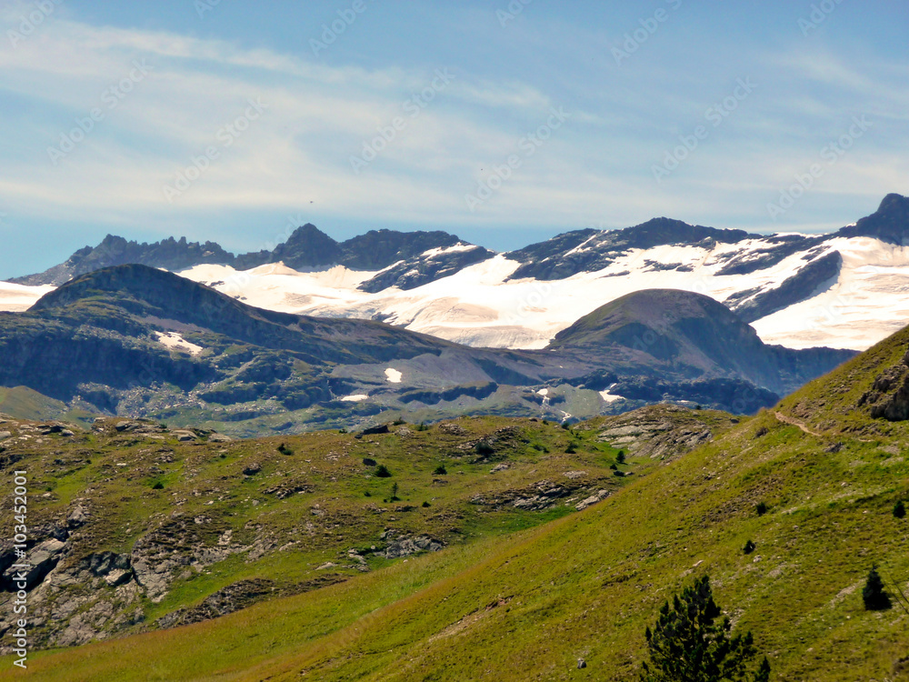 Mountains at Vanoise National Park, France