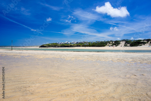 Porthkidney Sands Beach Cornwall England photo