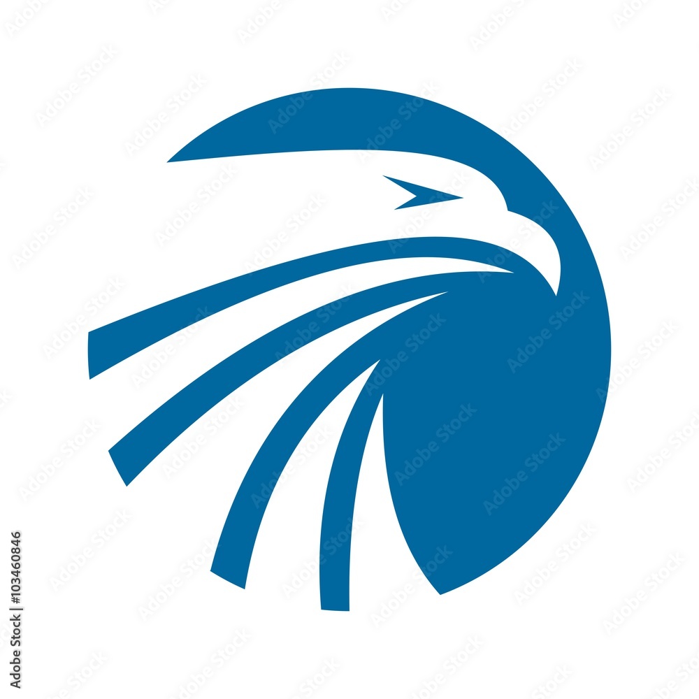 Naklejka premium eagle logo