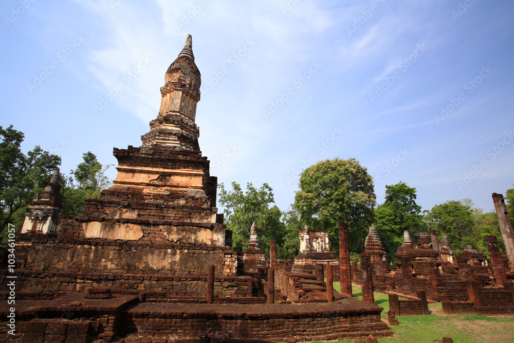 Sri Satchanalai Historical Park in Sukhothai