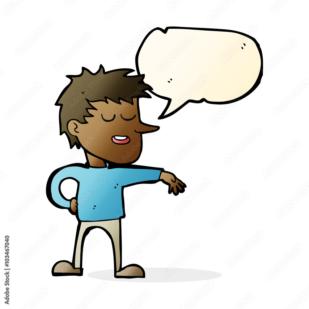 cartoon man making dismissive gesture with thought bubble cartoon man making dismissive gesture with thought bubble