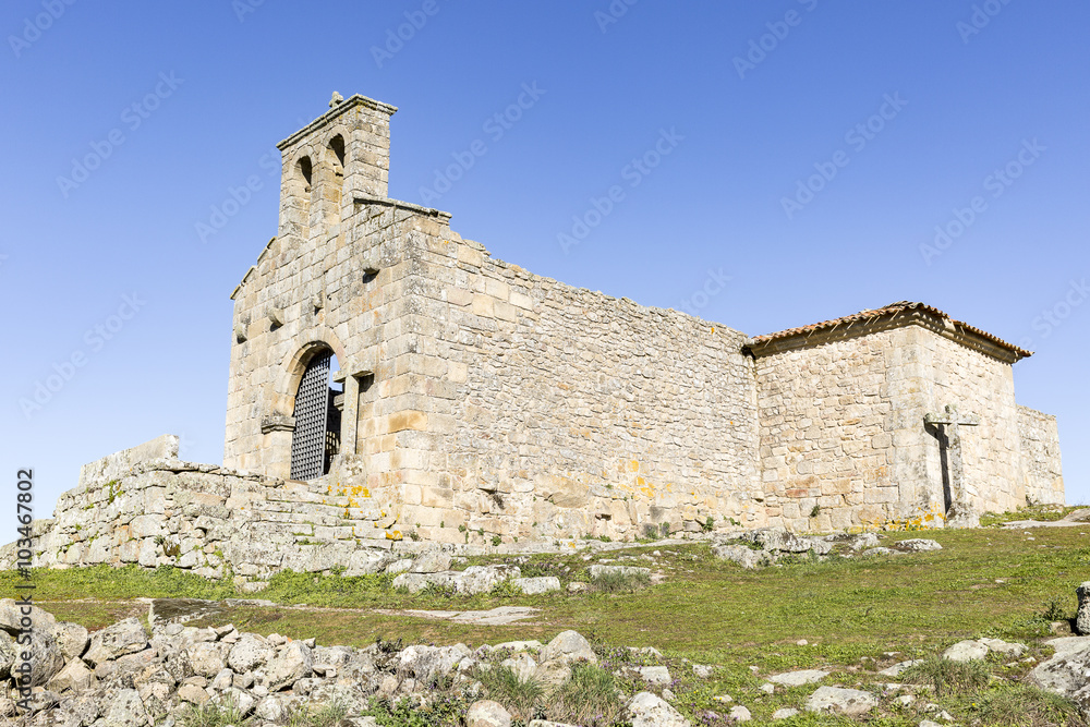 Santa Maria do Castelo church, Castelo Mendo, Guarda, Portugal