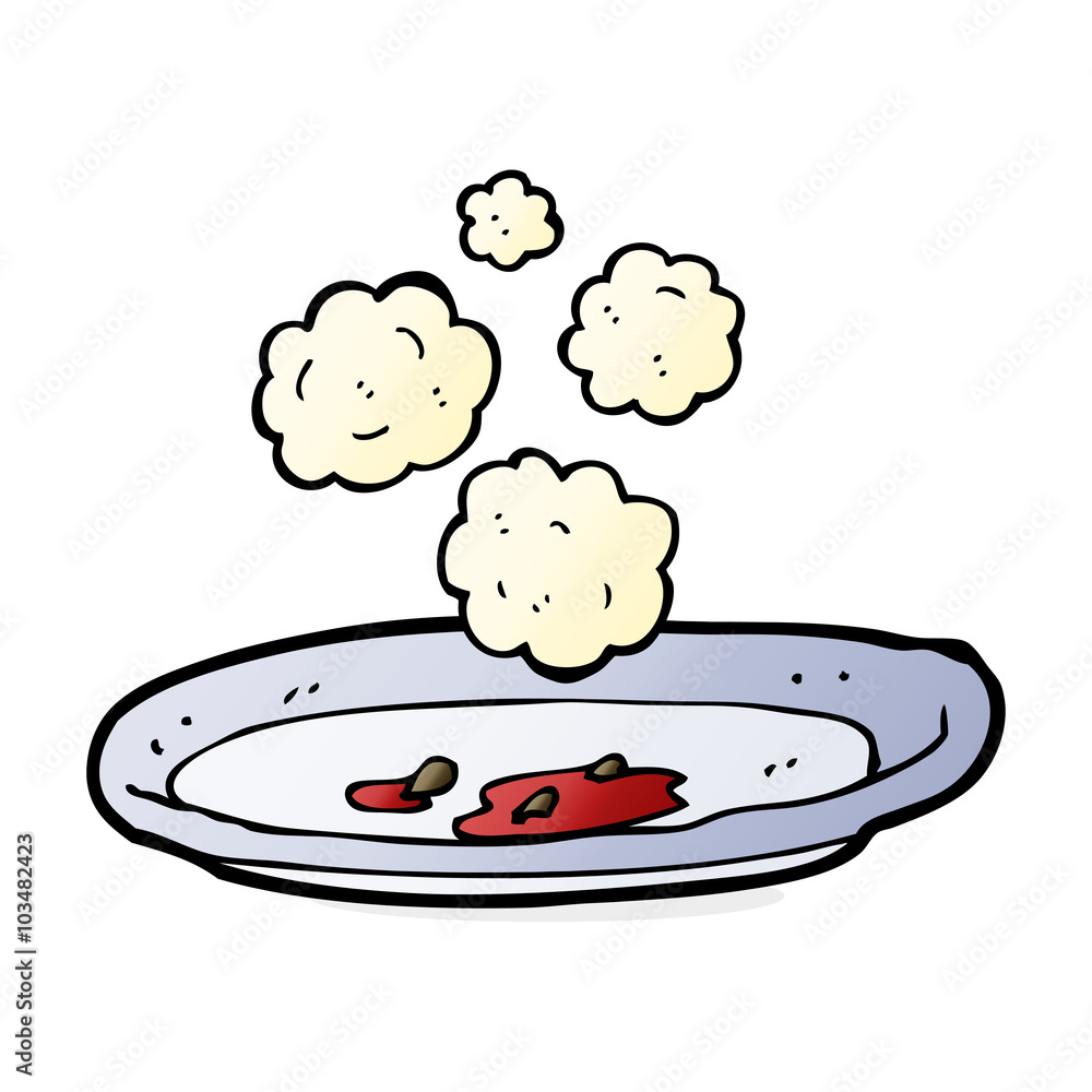 cartoon empty plate cartoon empty plate