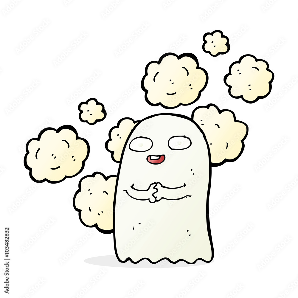 Fototapeta premium cartoon ghost