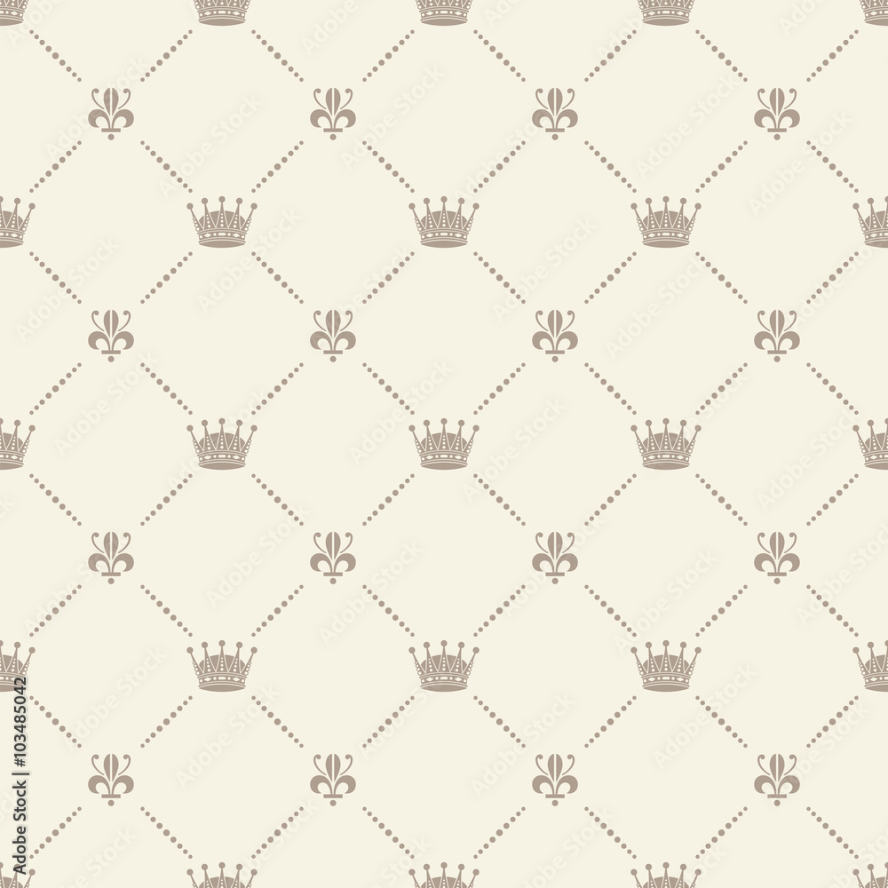 Crown royal seamless pattern Crown royal seamless pattern