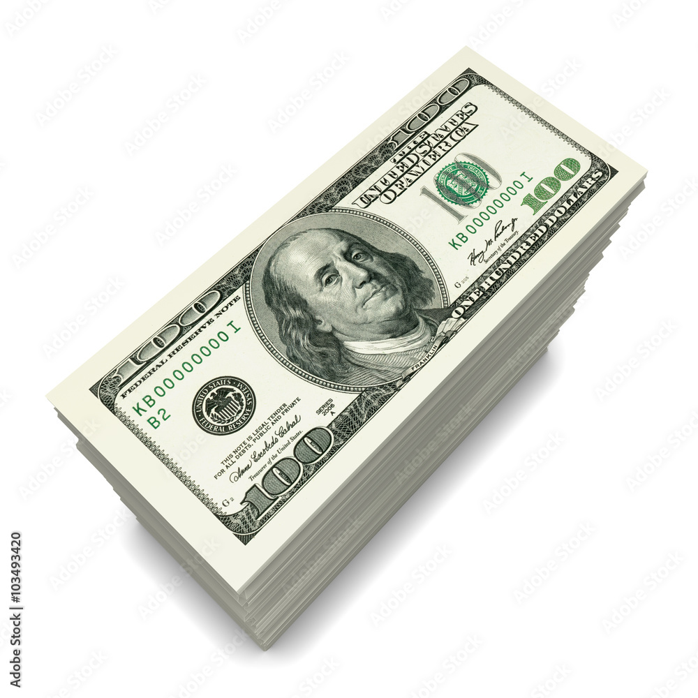 Stack of money Stack of money